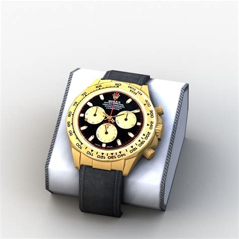 rolex watch 3d model free download|Rolex 3D Models for Free .